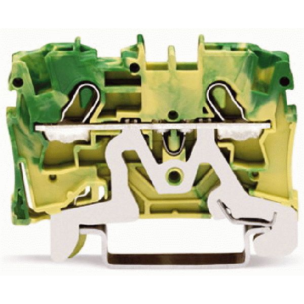 2-conductor ground terminal block 4 mm² suitable for Ex e II applicati image 3