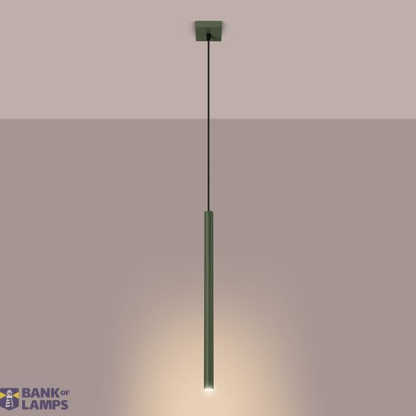 HANGING LAMP PASTELO 1 OLIVE GREEN 1XG9 image 9
