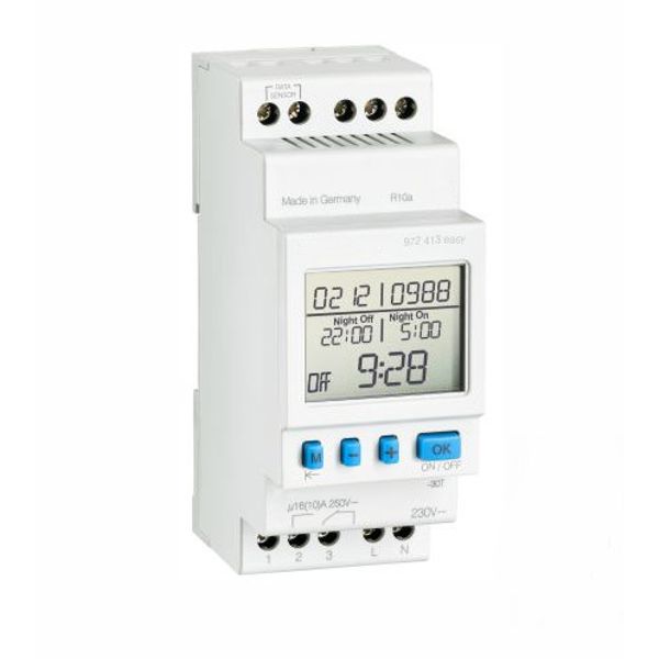 Digital twilight switch with light sensor, 1 channel image 1
