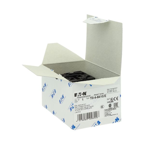 T0-4-8410/E Star-delta switches, T0, 20 A, flush mounting, 4 contact unit(s), Contacts: 8, 60 °, maintained, With 0 (Off) position, 0-Y-D, Design number 8410 image 25