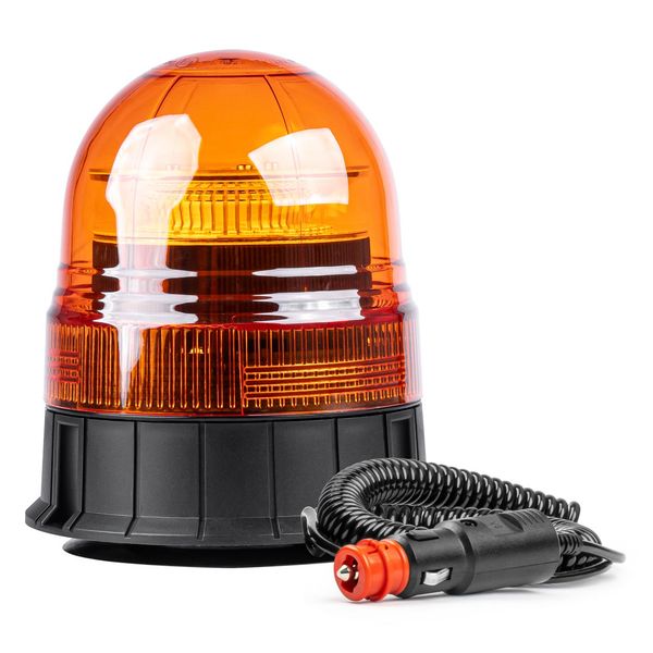 Warning Lamp W02M Magnetic R65 R10 39LED 12/24V IP56 AMIO-02300 image 1