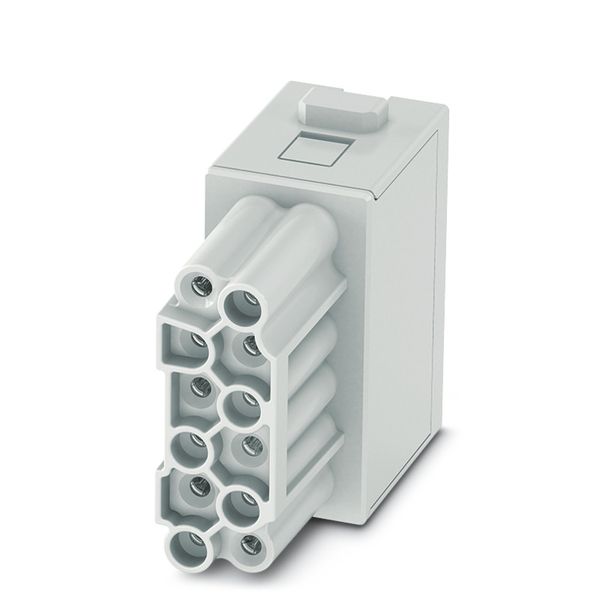 Signal module, 250 V, 10 A, Number of poles: 12, PUSH IN with actuator, Female, Required plug-in slots: 1 image 1