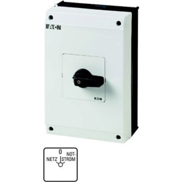 T5B-4-8902/I4 Changeoverswitches, T5B, 63 A, surface mounting, 4 contact unit(s), Contacts: 8, 60 °, maintained, With 0 (Off) position, Netz-0-Notstrom, Design numb image 4
