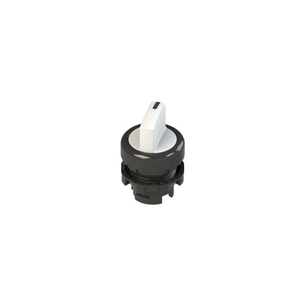 Short handle selector, 2 positions white with marking image 2