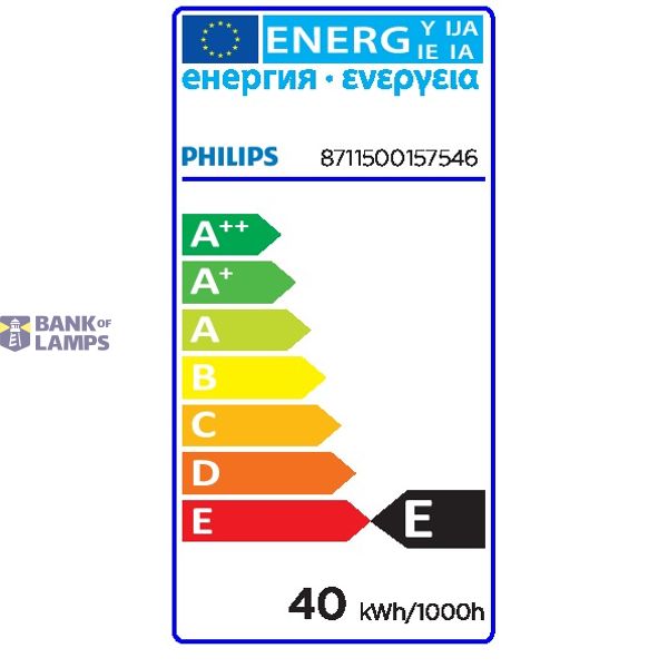Appl 40W E14 240V P45 CL OV 1BL/10 image 2