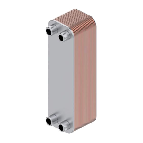 Micro Plate heat exchanger, XB06H-1, Number of plates: 30 image 1