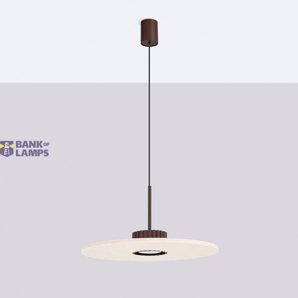 Pendant lamp OVO 1 brązowa/beżowa filc Gx53 image 6