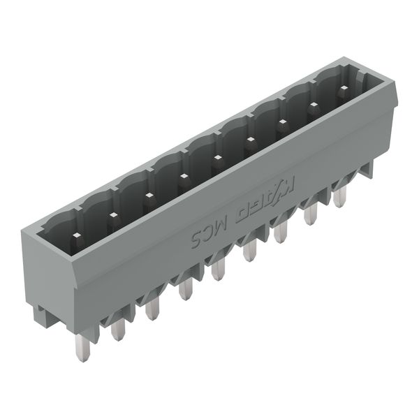 231-169/001-000 THT male header; 1.2 x 1.2 mm solder pin; straight image 1