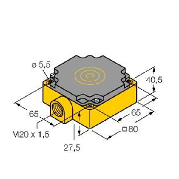 Inductive Sensor   NI40-CP80-Y1 image 1