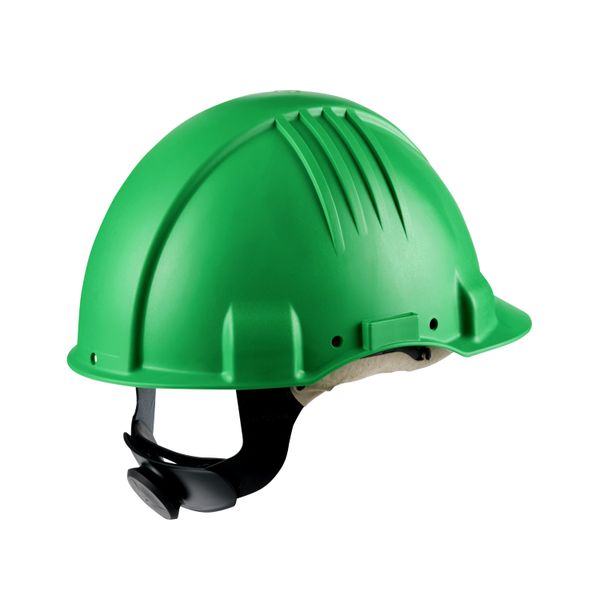 3M™ High Heat Hard Hat, Ratchet, Non vented, 1000V, Leather Sweatband, image 1