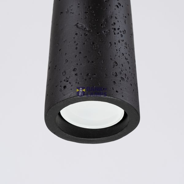 Pendant lamp ELECTRA black concrete image 8
