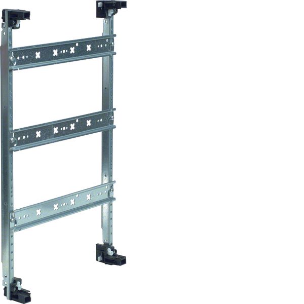 Equipment unit for FW flush encl. with 3 DIN rails, without cover, 450 image 1