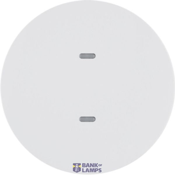 B. KNX BUTTON 2 COMMANDS R.1/R.3 WHITE image 1