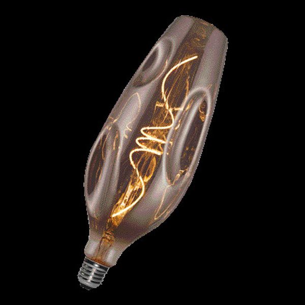 LED Filament Bottle E27 5W 2000K Smokey Grey image 2