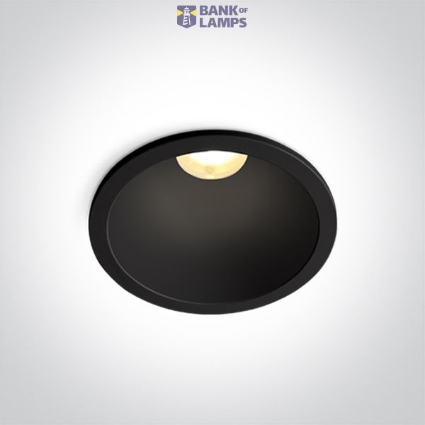 BLACK 12W CCTV IP20 230V DARKLIGHT image 1
