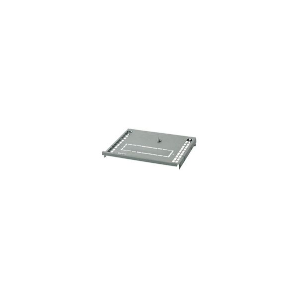 XPN4F-D-MCB04 Partition, NZM4 component mounting area/cable connection area, fixed mounting with rotary handle, main busbar back, W=425mm image 3