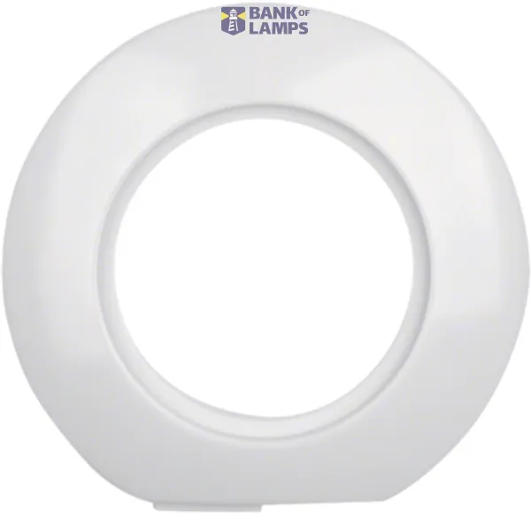 Surface-mounted cover frame, single, series 1930, IP20, polar white glossy image 1
