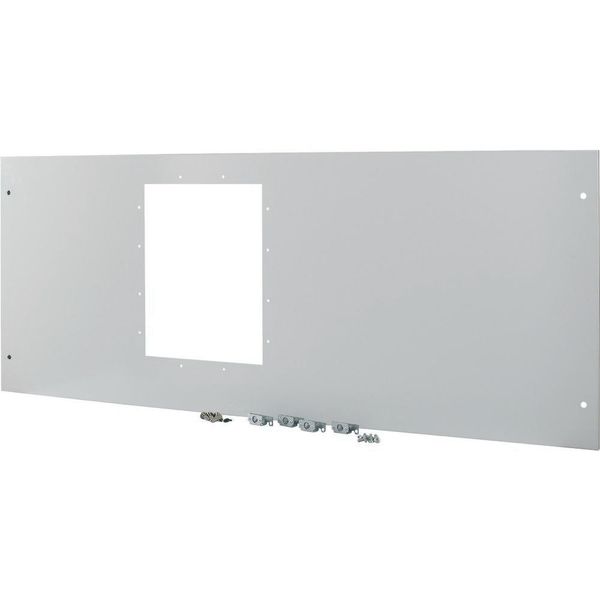XTMPI63WC3-H550W1350 Front cover for IZM63, withdrawable, HxW=550x1350mm, grey image 3