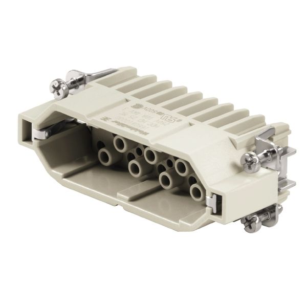 HDC insert, Male, 250 V, 10 A, Number of poles: 25, Crimp connection, Size: 5 image 1