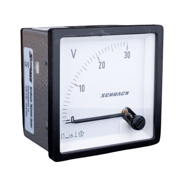 Voltmeter, 72x72mm, 30 VDC image 2
