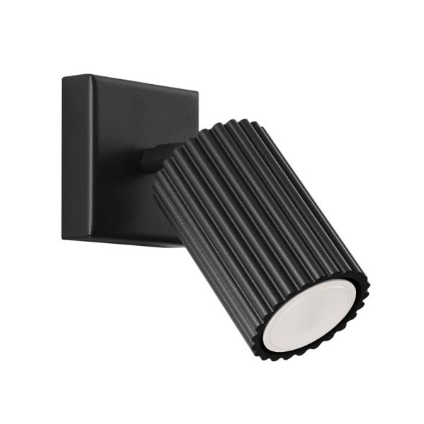 STYLISH WALL LAMP WITH MOVABLE BLACK LAMP FROM THE KARBON SERIES FOR ADDITIONAL LIGHTING image 1