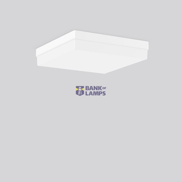 FLAT QUADRAT, 19 W, 1500 lm, 840, white, Phase-cut Ceiling and wall lu image 1