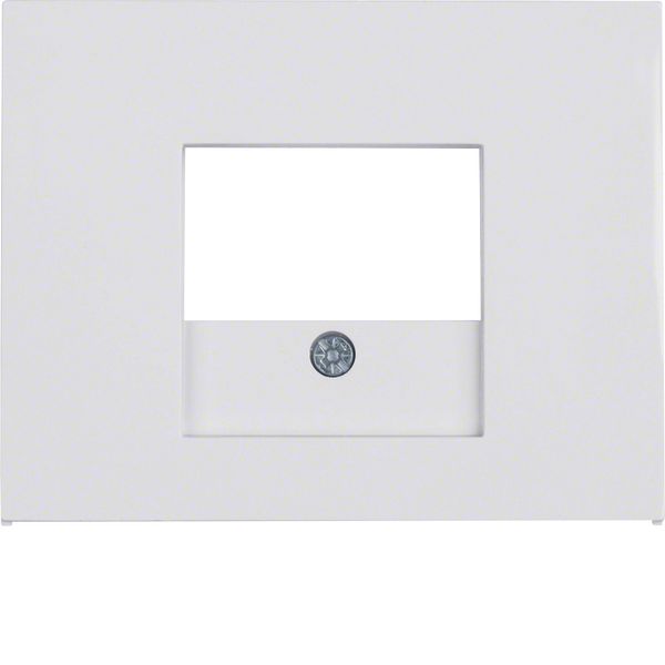 Centre plate TAE cut-out, K.1, p. white glossy image 1