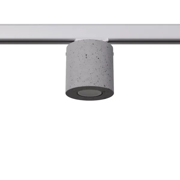 3-PHASE TRACK LAMP ORBIS CONCRETE GU10 4000K 7W 530LM WHITE image 1