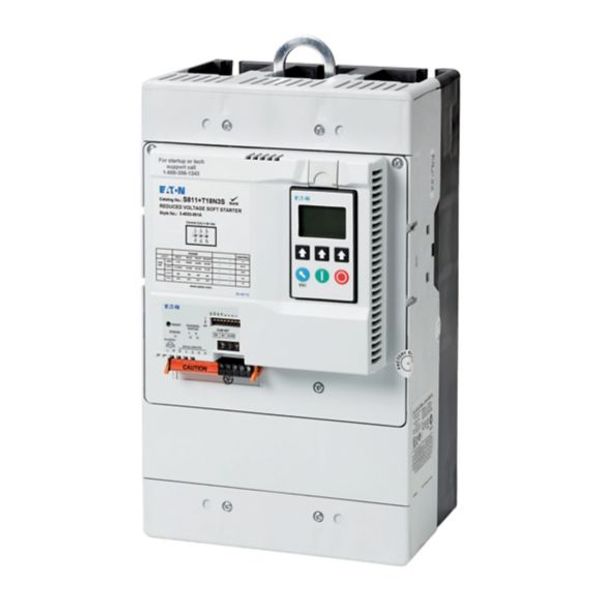 S811+T18V3S Soft starter, 180 A, 200 - 690 V AC, Us= 24 V DC, with control unit and pump algorithm, for 690-V grids, Frame size T image 1