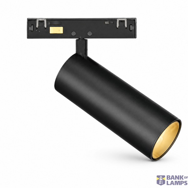 5mm Magnetic Track Spotlight 5W 24V 4000K 18°/ 24°/ 36°/ 50° CRI 97 Black image 1