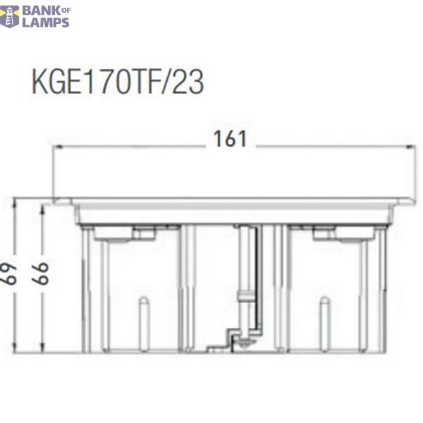 Vloerdoos ledig voor verhoogde vloer. IP20 image 2