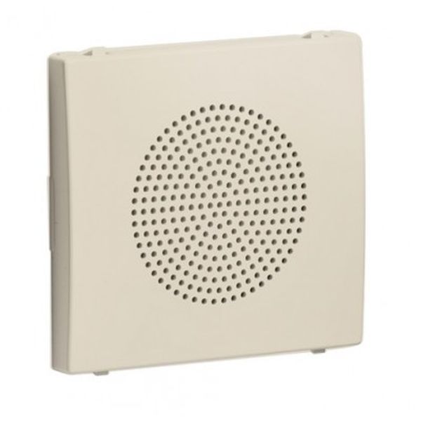 C.PLATE F/LOUDSPEAKER 2"-32 OHM/BUZZER IVORY image 1
