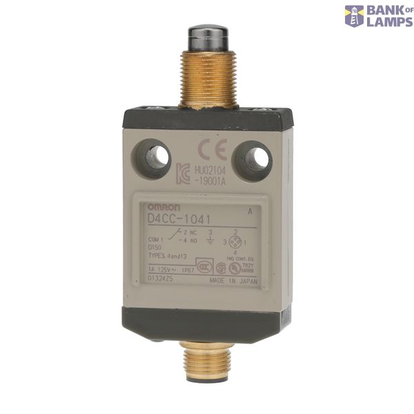 D4CC3041M Compact limit switch, connector type, 1 A 30 VDC, D4CC3041M image 1