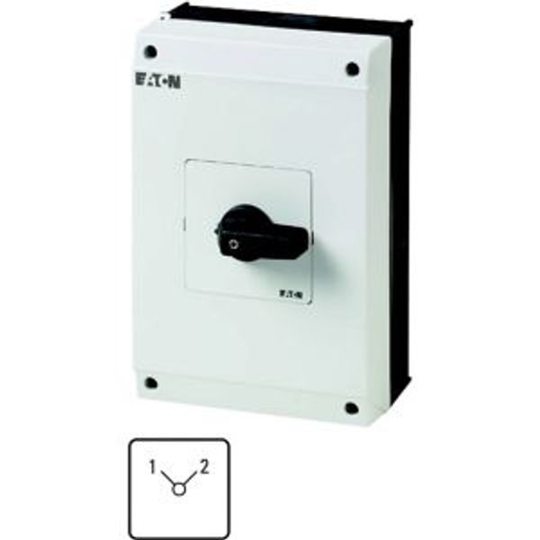 T5B-3-8222/I4 Changeoverswitches, T5B, 63 A, surface mounting, 3 contact unit(s), Contacts: 6, 90 °, maintained, Without 0 (Off) position, 1-2, Design number 8222 image 4