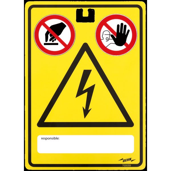 W&I sign Attention – Voltage! image 1