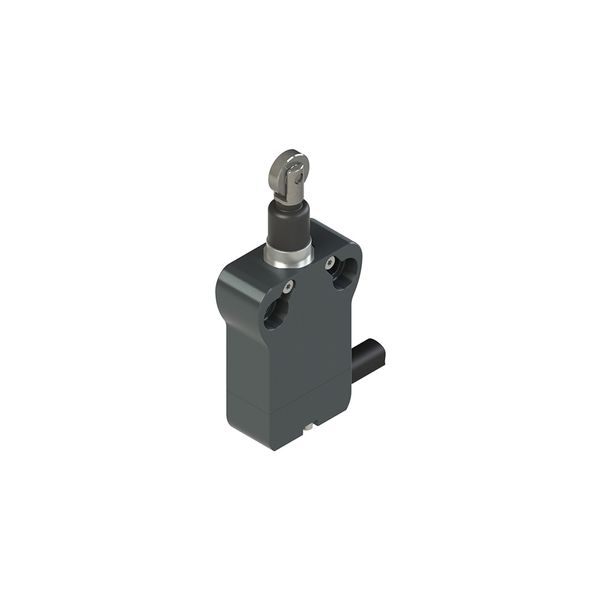 Modular prewired switch with roller plunger with rubber gasket image 1