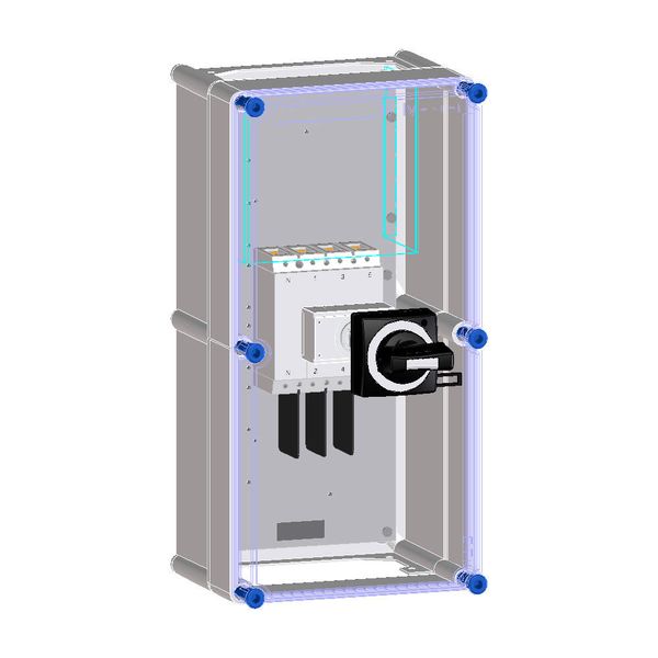Switch encl. with NZM1 80-100A 4p image 2