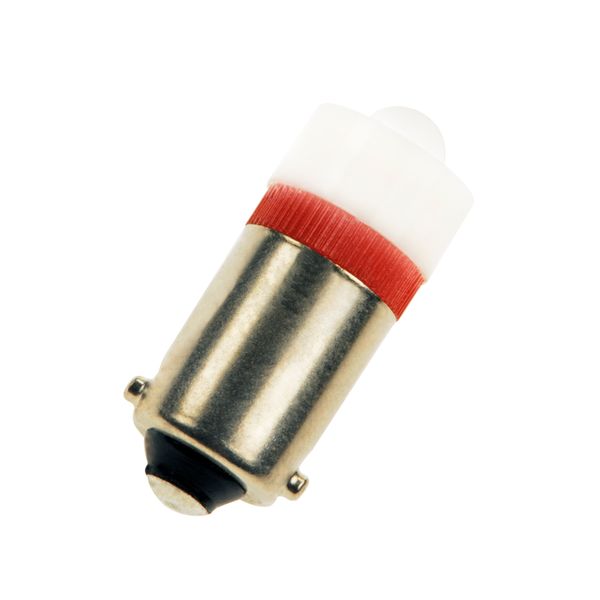 Ba9s T10X24 S.LED Red 6V AC/DC image 1