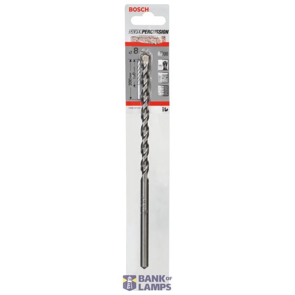 Concrete drill bit CYL-3 8 x 150 x 200 mm, d 7,5 mm image 2