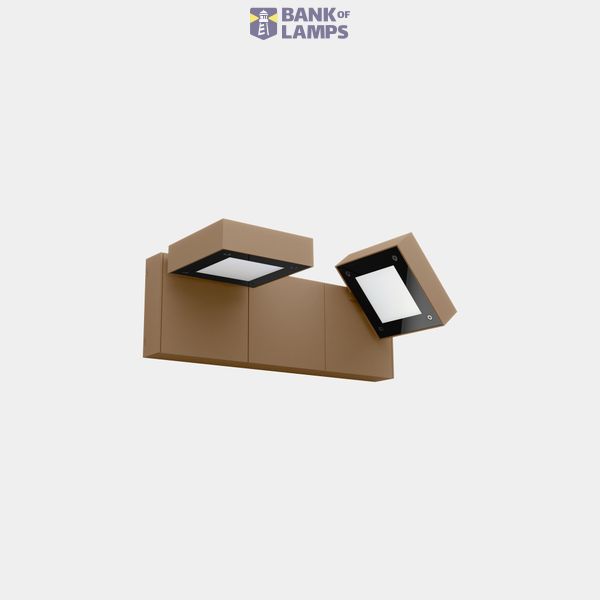Wall fixture IP66 MODIS LED LED 23.2W SW 2700-3200-4000K Casambi Gold 1488lm image 1