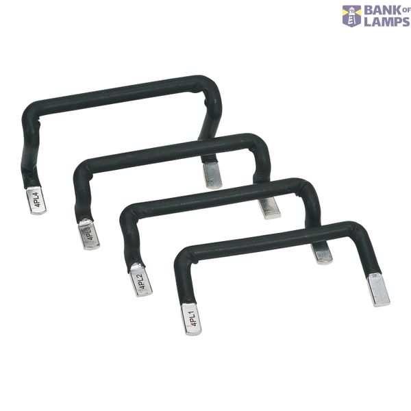 Set of 4 jumper cables for DSX source changeover 4 poles size 1 for rail installation image 2