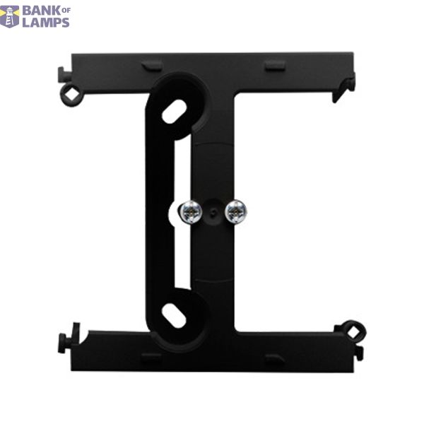 Surface-mounted box - an element extending a single box folded to multiple frames, black matt image 1