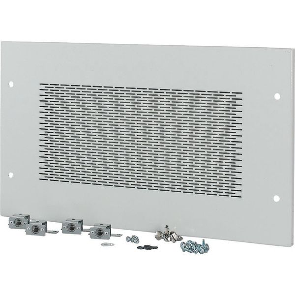 XTSZCSV3-H350W600 Section wide cover, HxW=350x600mm, IP31, grey image 5
