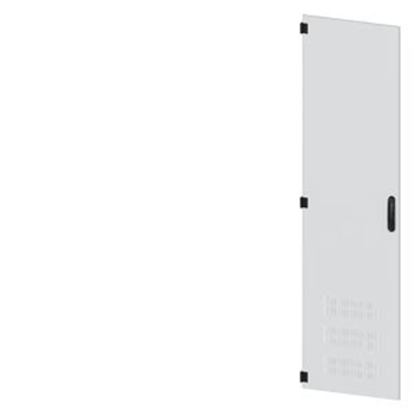 SIVACON, door, left, ventilated, IP40, H: 2000 mm, W: 500 mm, RAL 7035 image 2