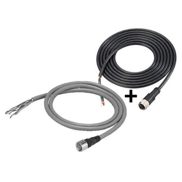 Single-ended cable 10 m for F3SG-4RA (2 covers per set, one for emitte image 1