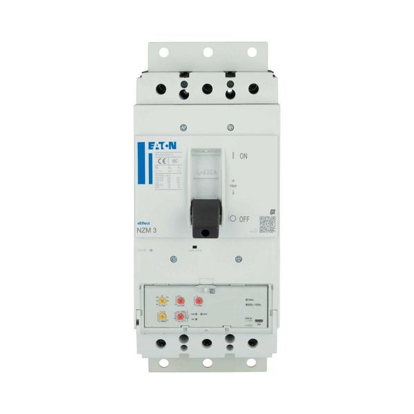 NZMH3-VX630-SVE NZM3 PXR20 circuit breaker, 630A, 3p, plug-in technology image 8