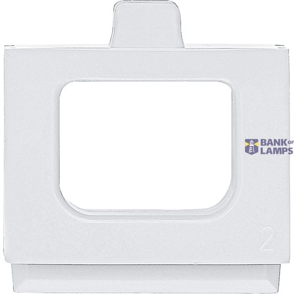 AQUASTAR COUPLING PIECE POLAR WHITE image 1
