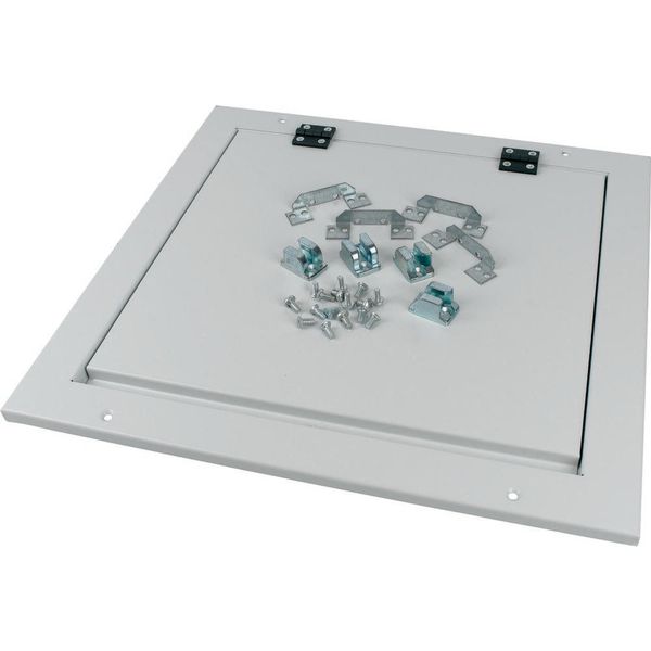 XSPTA1208 Top plate, for arc protection, for WxD=1200x800mm, IP40, grey image 3