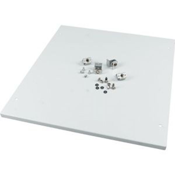 XMC06135 Snap-on cover, closed, HxW=650x1350mm, grey image 4