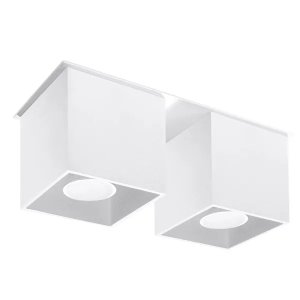 SPOT QUAD 2 WHITE GU10 2X40W IP20 image 1